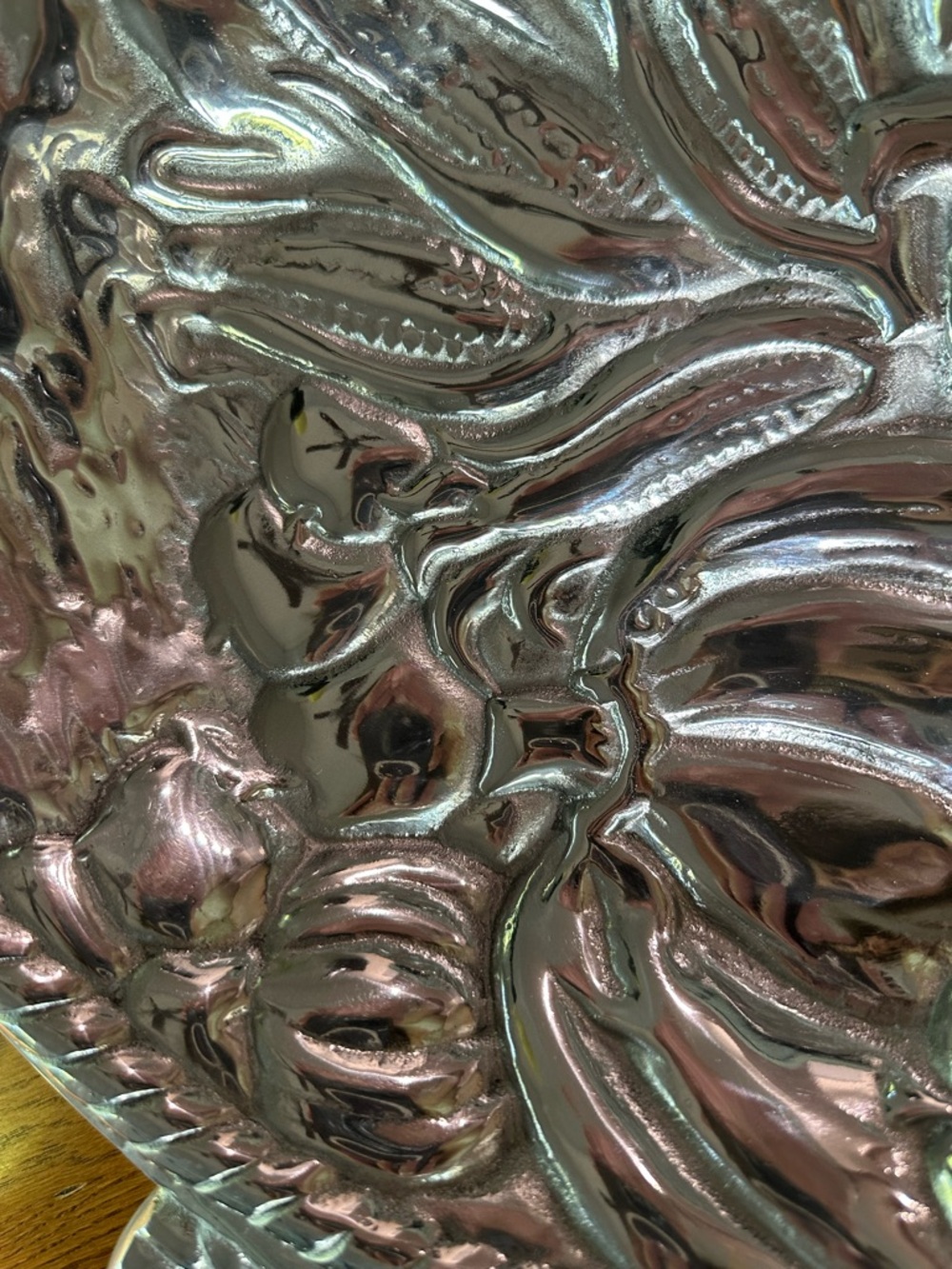 Gloria’s Large Aluminum Serving Bowl with Card NWOT - Picture 4 of 11